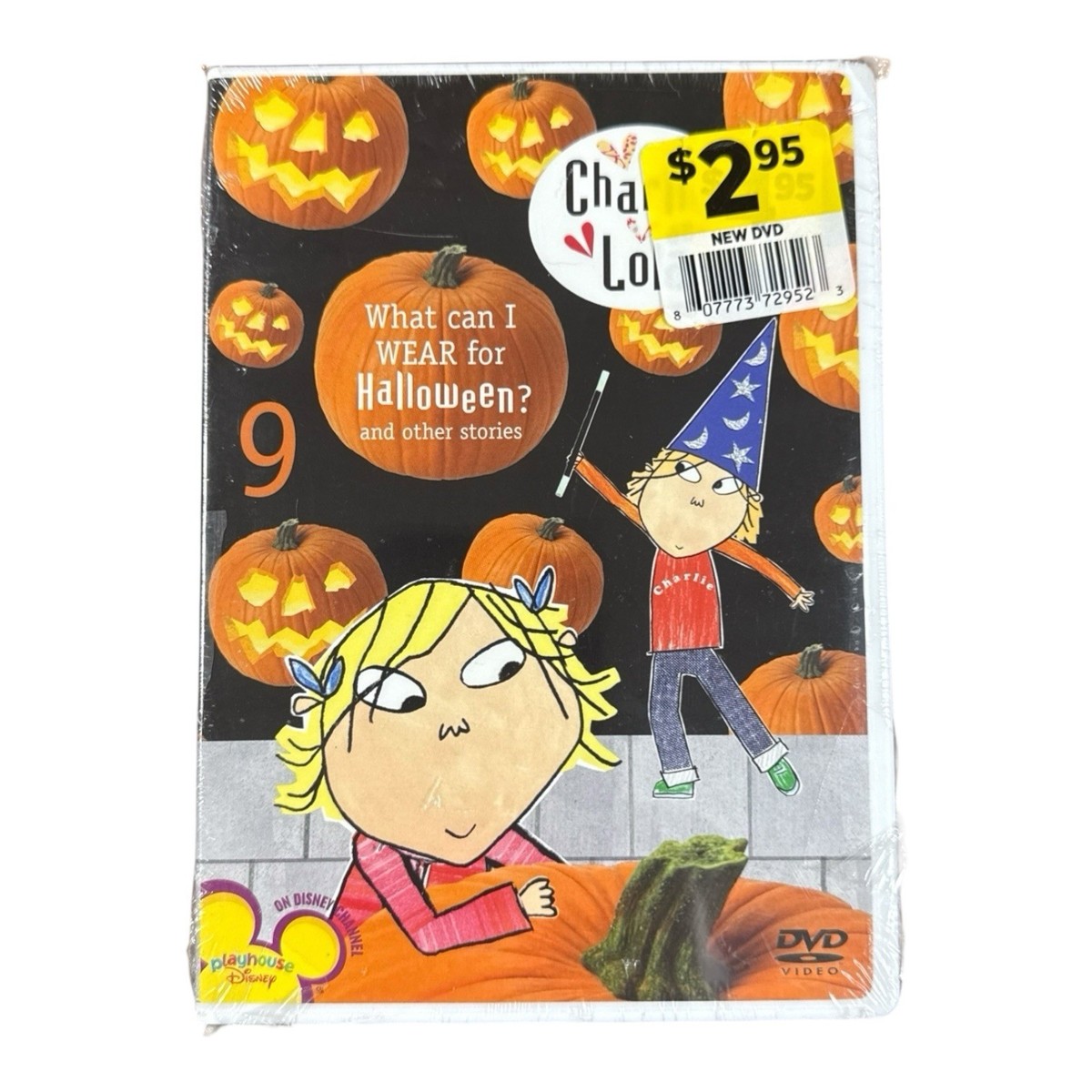 Charlie And Lola What Can I Wear For Halloween DVD New Disney  Playhouse
