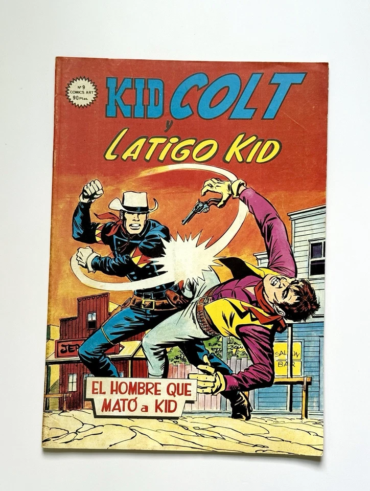 Kid Colt y Latigo Kid #9, #13 Spanish Edition, Mundi Classic Silver Age Stories - Image 2 of 4