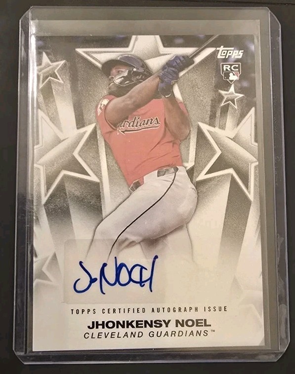 Jhonkensy Noel 2025 Topps Baseball Stars RC Auto #BSA-JN Guardians