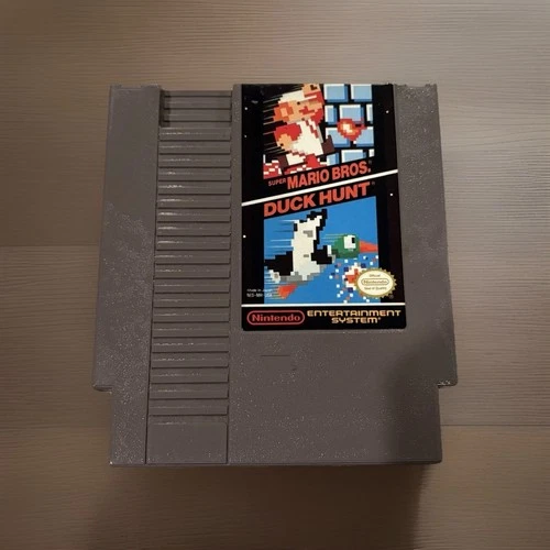 Vintage Super Mario Bros Duck Hunt Game Nintendo NES Game Bundle Great Condition