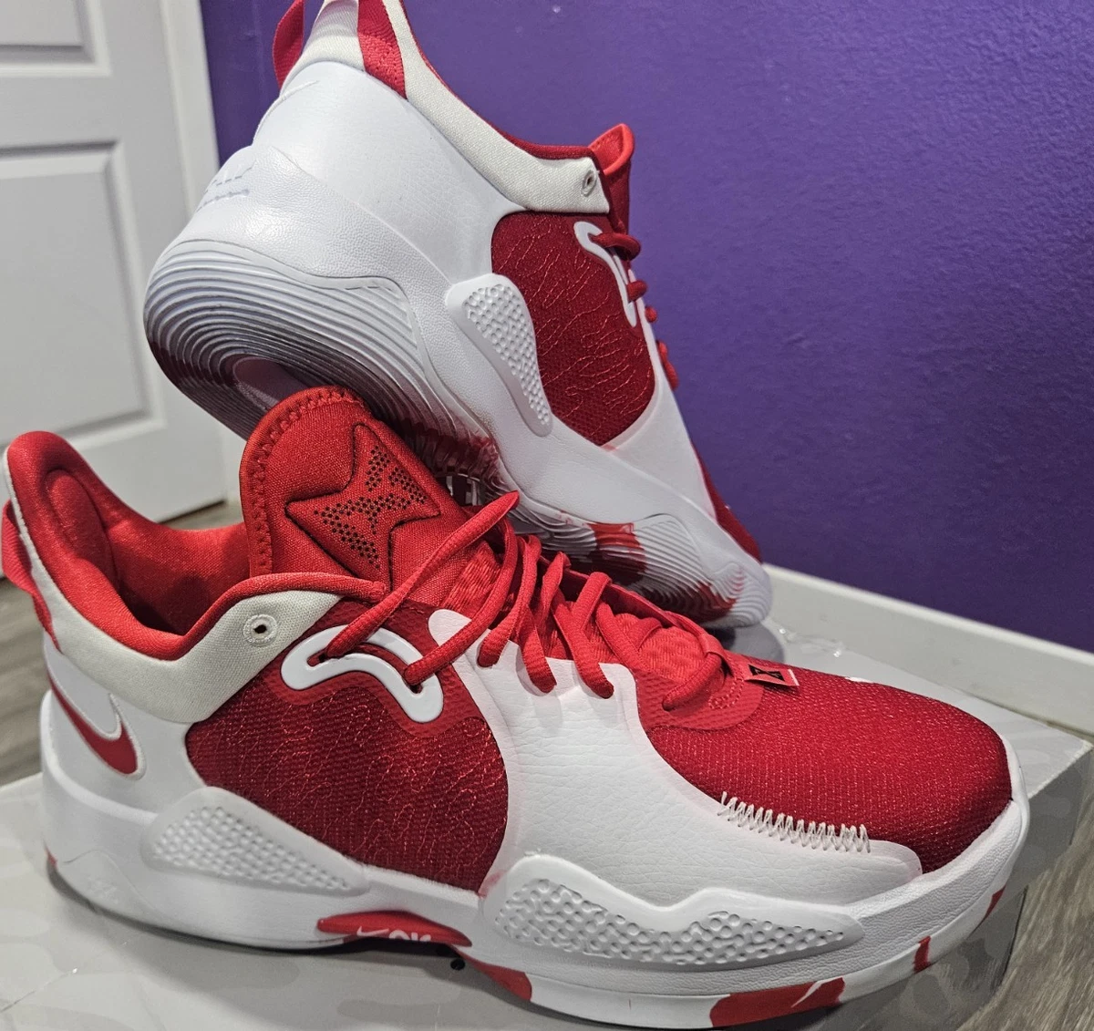 Nike PG 5 TB University Red 2021 | eBay