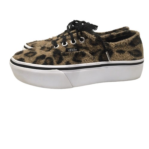Vans Authentic Fuzzy Leopard Sneaker 