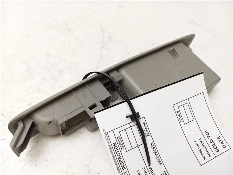 2011 - 2015 NISSAN ROGUE REAR LEFT WINDOW SWITCH BEZEL OEM 47474 - Image 3 of 4