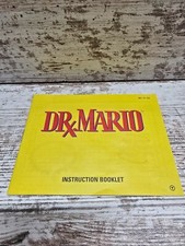 Dr. Mario Nintendo NES 1990 Instruction Booklet Manual Only