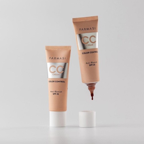 Farmasi CC Color Control Anti-Blemish SPF 25 1 fl oz - 30 ml / 01 LIGHT - Picture 14 of 15