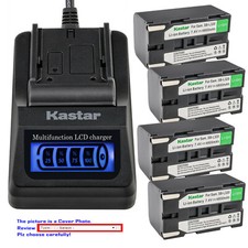 Kastar Battery LCD Quick Charger for Samsung SB-L320 Samsung VP-L800 VP-L800U