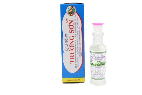 Теплое Масло, Truong Son Medicated Heat Oil, 05 bottles x 10ml Methyl Salicyalte