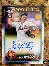 2024 Topps Chrome Grant Hartwig Rookie Auto RC #RA-GH