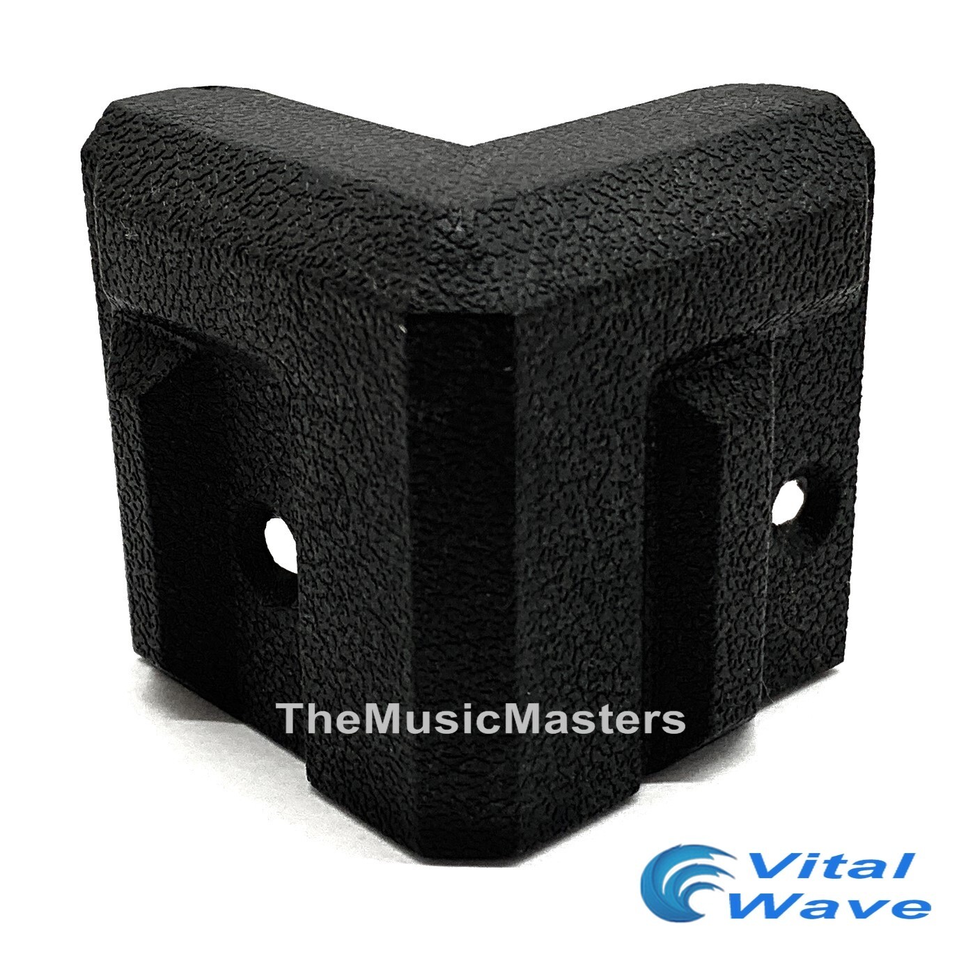 16X ABS 2 Hole Cabinet Corner Amp Rack Case DJ Home Speaker Box Bumper Protector