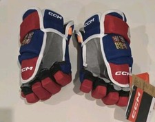 Tschechien Czech Eishockey Team Handschuhe CCM Game Issued Teamware IIHF Size 13