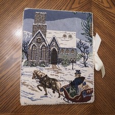 Vintage Tapestry Front Photo Album 100 Pictures 6" x 4"