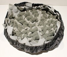 Dog Snuffle Mat Washable Fleece Suction Enrichment Slow Feed Mat 15"