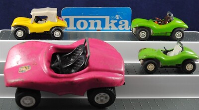 Verschiedene TONKA BEACH BUGGY Sanddüne Pressstahl METALL AUTOS Vintage Mix Posten