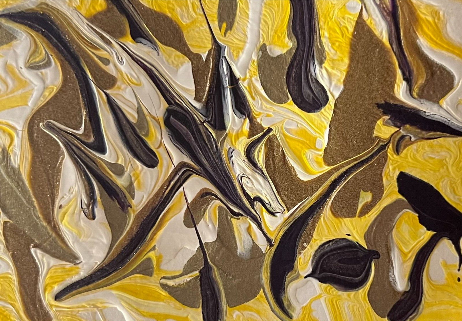 ACEO Original Art Card 2.5 x 3.5 Abstract PaintingsTrendy Unique One of