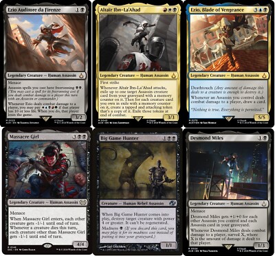 MTG Commander - Deck Ezio Auditore da Firenze 100 Cards Assassin's Creed Deck NM
