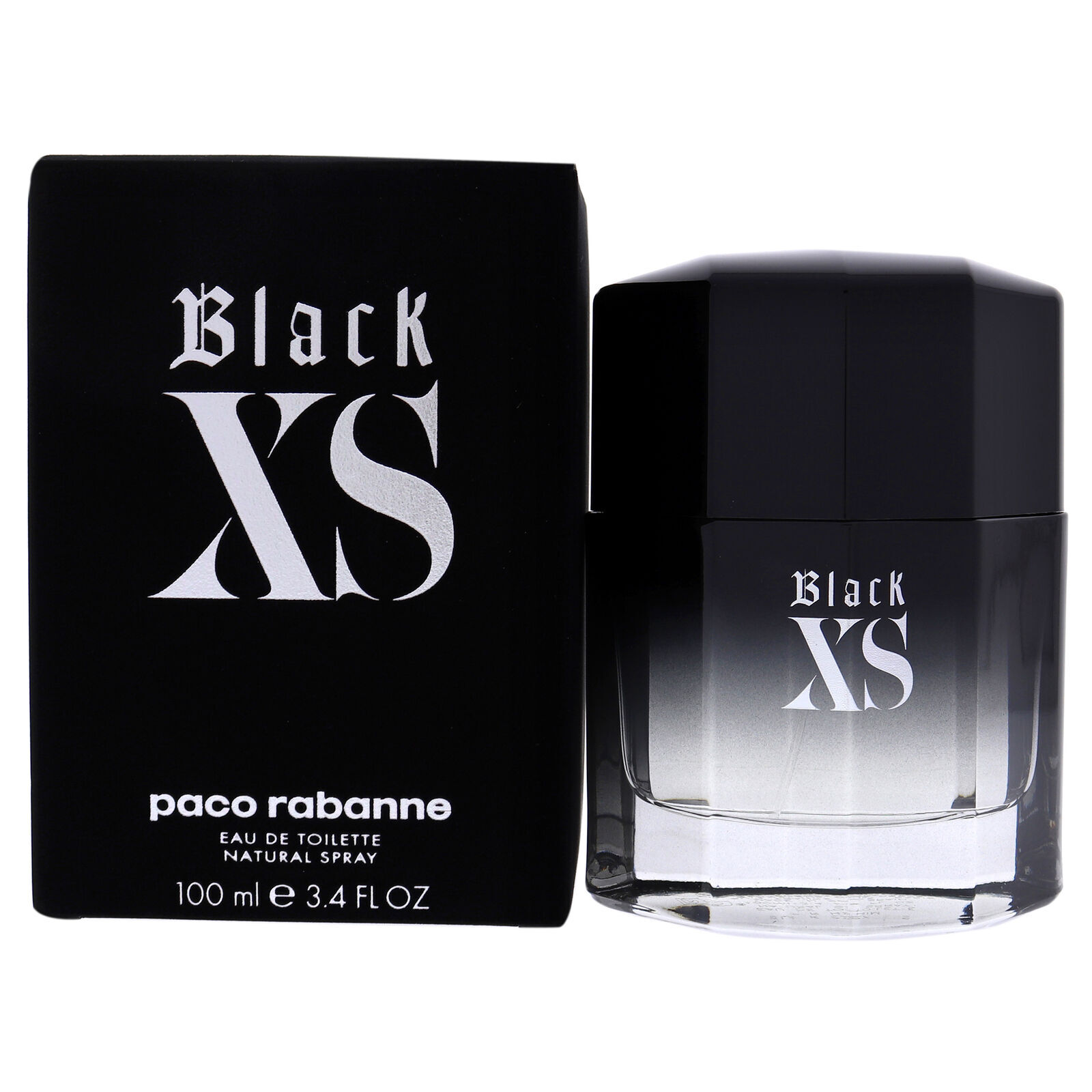 Paco Rabanne 65051944 Black XS 3.4 Oz Men's Eau De Toilette Spray