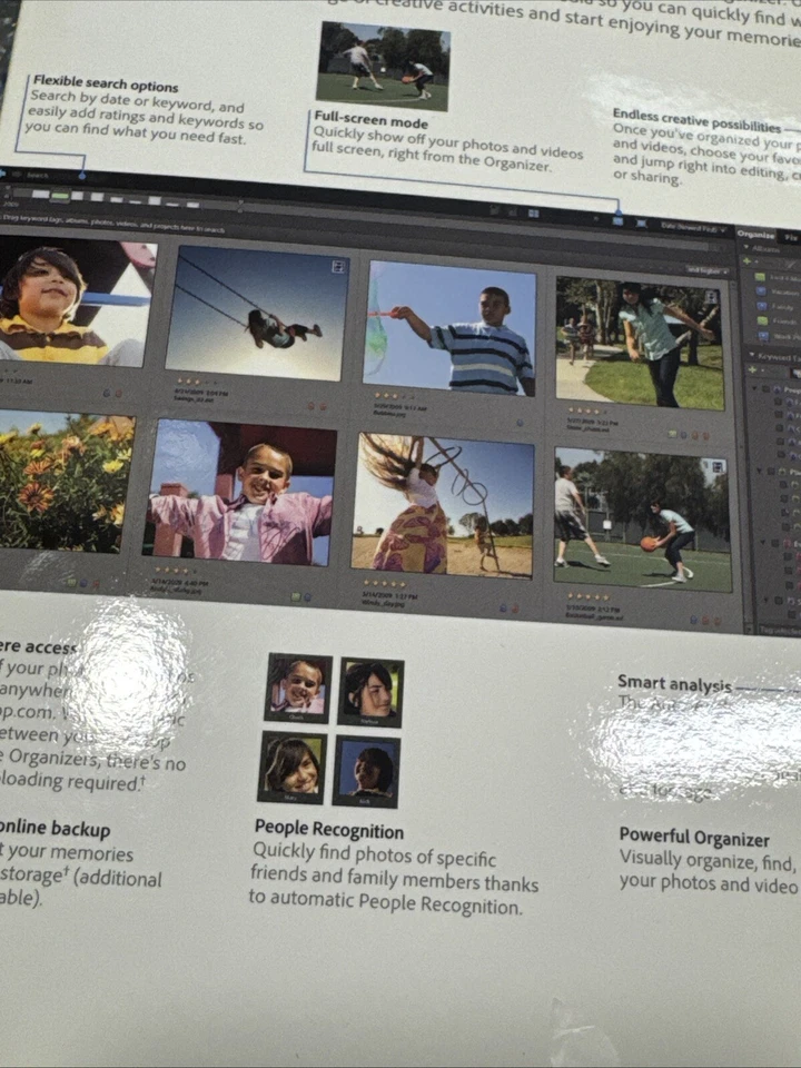 Adobe Photoshop Elements 9 (Mac/Win) NEW SEALED - Image 4 of 4