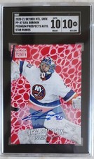 Ilya Sorokin RC 2020 METAL UNIVERSE 💥STAR RUBIES💥 GEM MINT SGC 10/10 Autograph