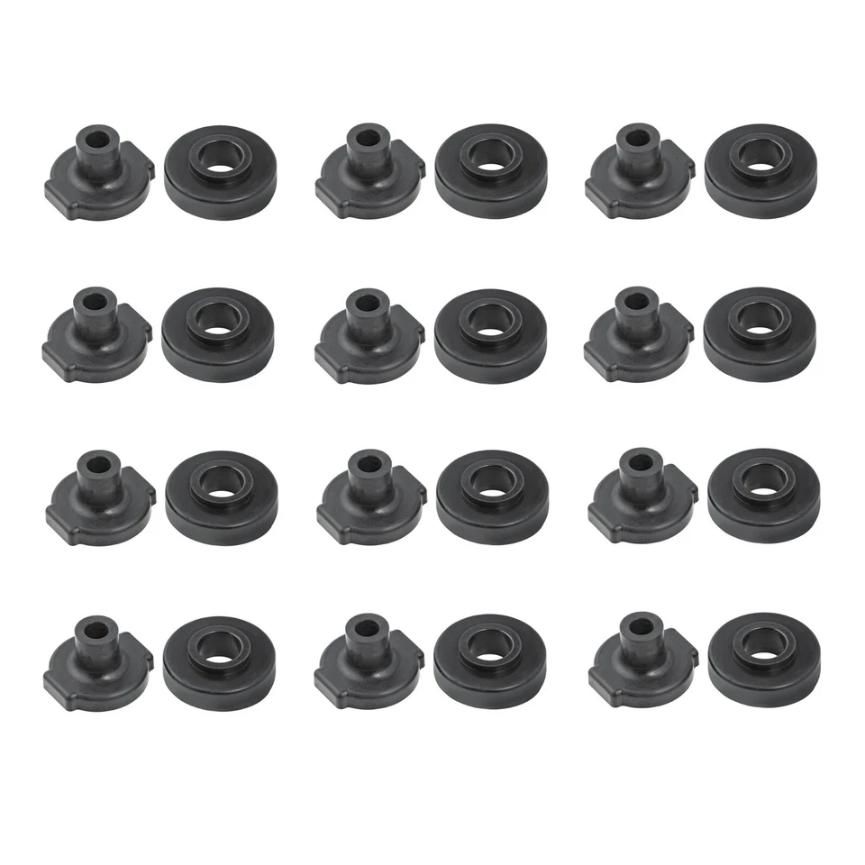 1941 1942 PLYMOUTH DODGE DESOTO CHRYSLER IMPERIAL NUEVOS SOPORTES DE CARROCERÍA DE GOMA Foto 2 de 3