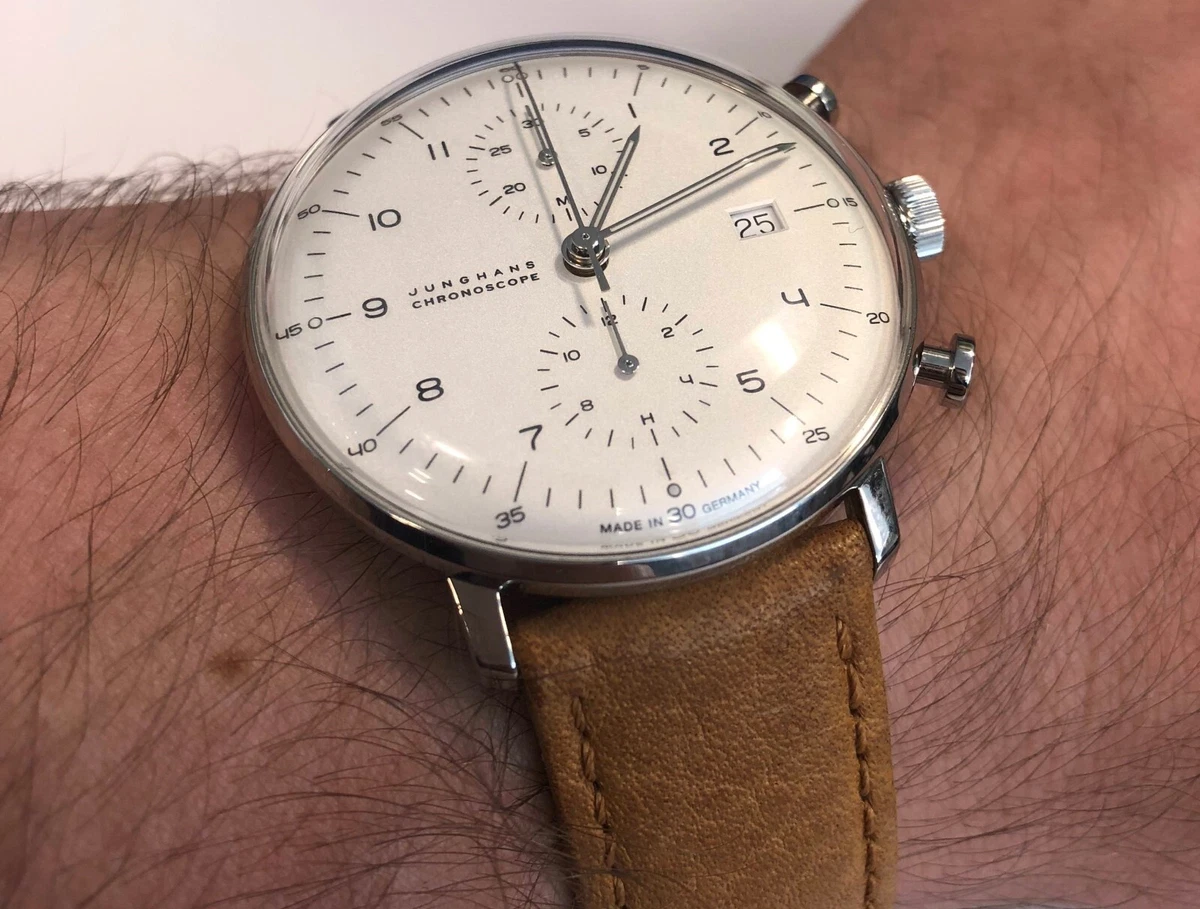 Junghans max top bill chronoscope ebay