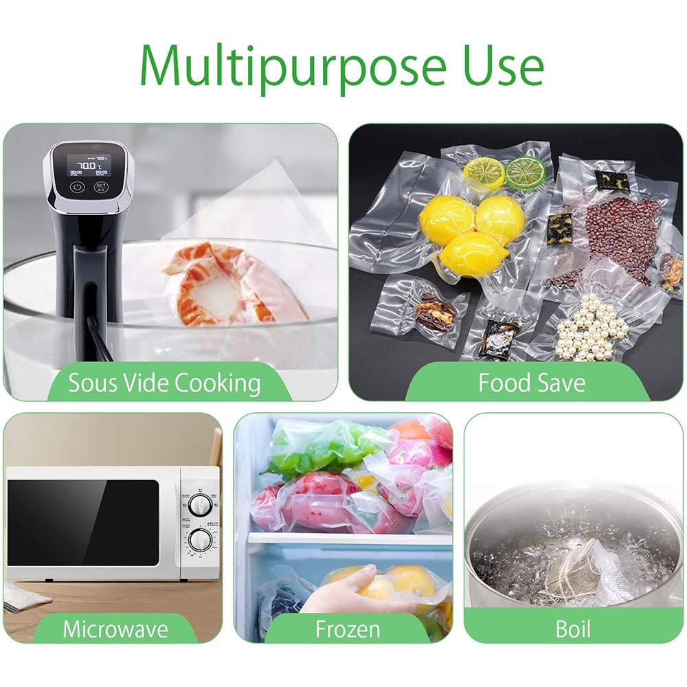 Vacuum Sealer Bags 11x50 Rolls 2 pack for Food Saver Seal a Meal Weston BPA Free eBay