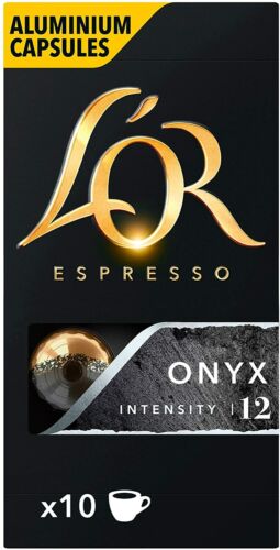 Coffee Onyx - Intensity 12 - 100 Aluminium Capsules Compatible with Nespresso  - Picture 1 of 2