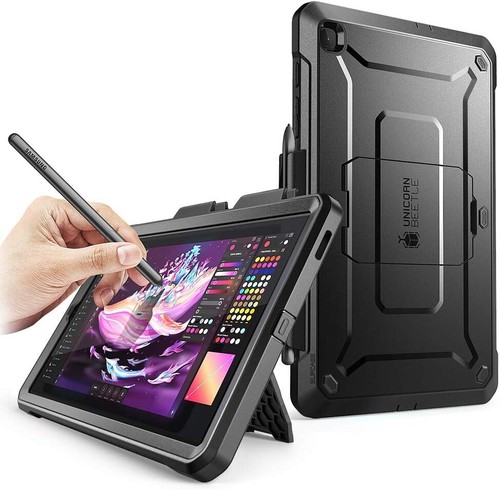 SUPCASE For SamsungGalaxy Tab S6Lite 10.4 inch 2022/2020Release BLACK Case Cover - 第 1/12 張圖片