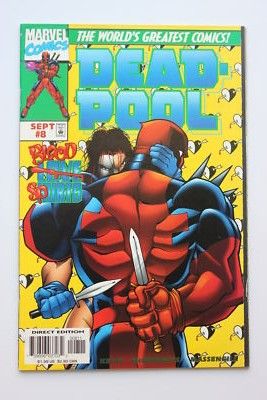 Deadpool #8 Direct Edition (1997) Deadpool NM