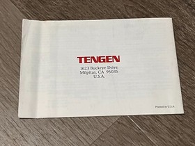 Klax Instruction Manual Booklet Nintendo Nes Authentic