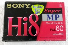 Sony P5-60 Hmp Hi8 8mm Video Cassette
