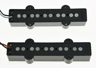 Gut 5-Saiter Jazz Bass Alnico 5 Tonabnehmer Set Vintage Sound J Bass Tonabnehmer