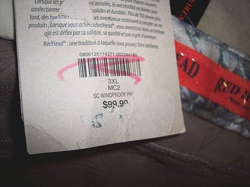 Mens 3X Camo Pants Windproof Pants Scent Control Cold Weather Hunting Pants $100 - Picture 7 of 11