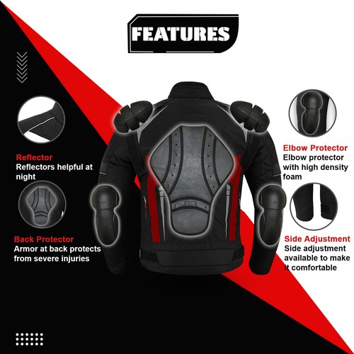 Red Motorcycle Suit Full Set Armoured Jacket Trousers Gloves Boots CE Approved - Picture 9 of 30