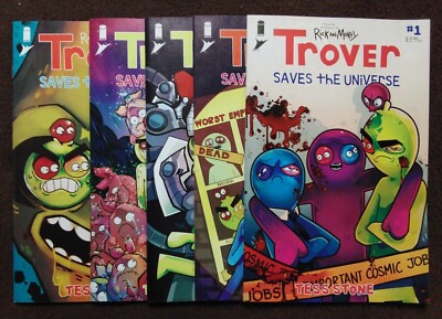 RICK AND MORTY TROVER SAVES THE UNIVERSE #1-5 IMAGE COMIC SERIES PICK YOUR COMIC