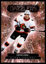 Viktor Lodin 2022-23 Upper Deck Dazzlers Pink #DZ-91 Ottawa Senators