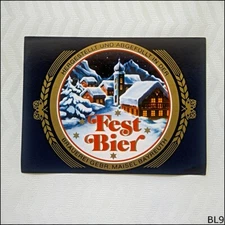 Fest Bier Brauerei Gebr. Maisel Bayreuth Beer Label (BL9)