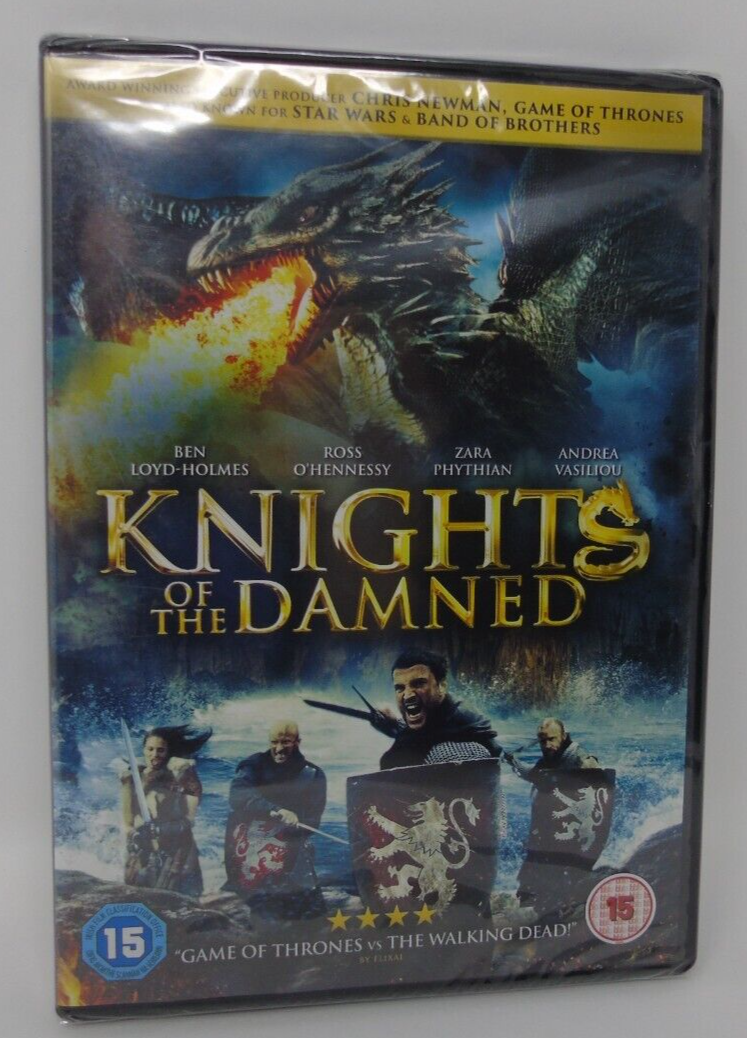 Knights of the Damned (DVD, 2017) BRAND NEW & SEALED **FREE P&P**