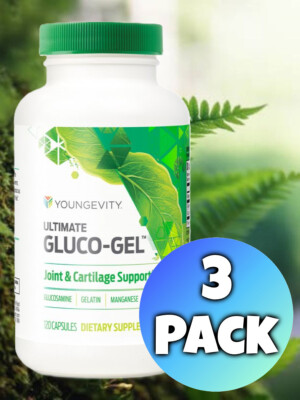 Youngevity Dr. Wallach Ultimate Gluco-Gel  - 120 Capsules - (3 Pack)