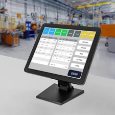 17" Inch Touch Screen POS LCD TouchScreen Monitor Retail Kiosk Restaurant Bar