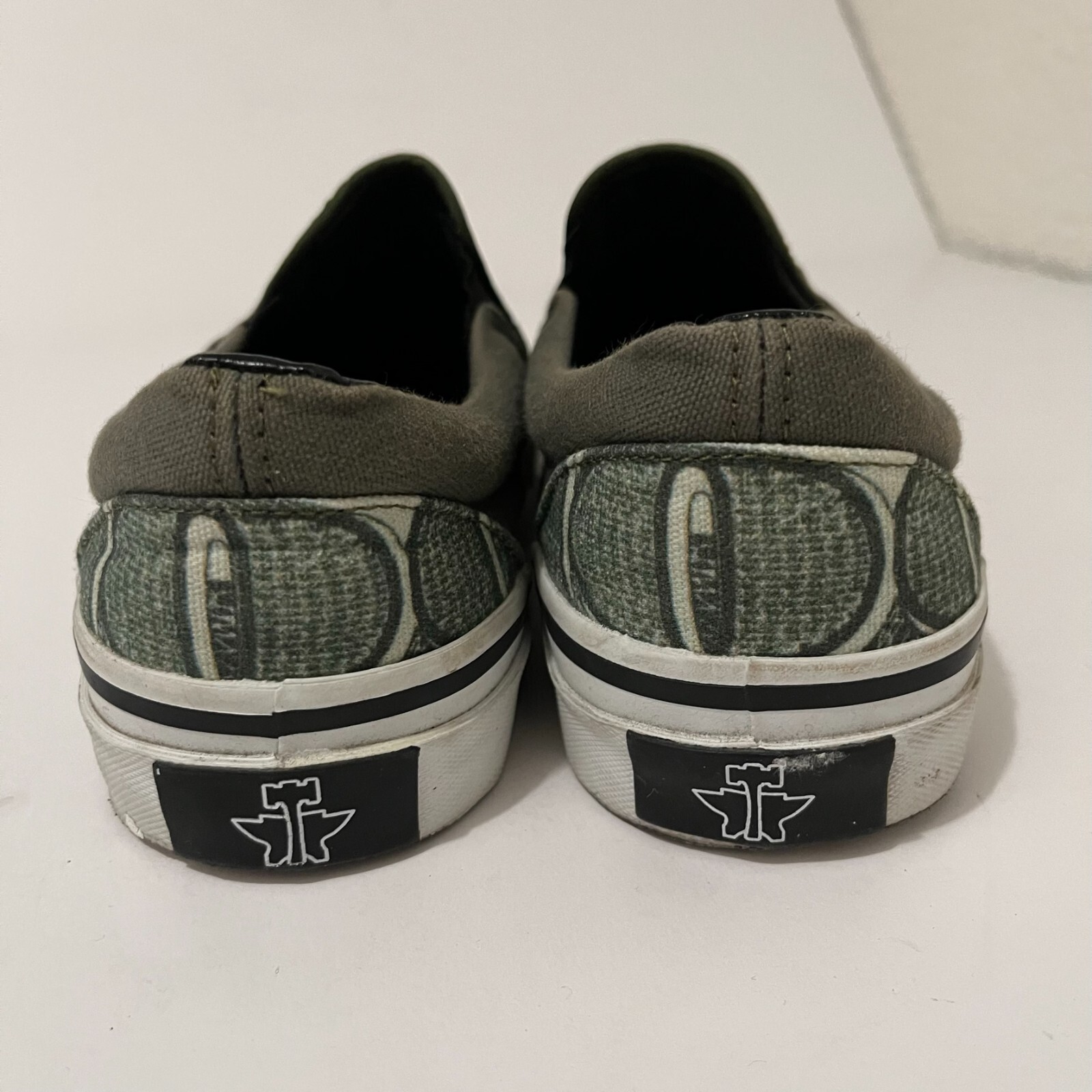 Tin Haul Skate Shoes Deuce Take the Money Skate Canva… Gem