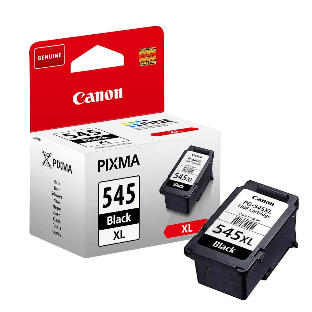 Canon PG-545XL Black Original Ink Cartridge Twin Pack