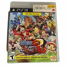 One Piece Unlimited World Red PS3 Day One Edition (Sony PlayStation 3, 2014)