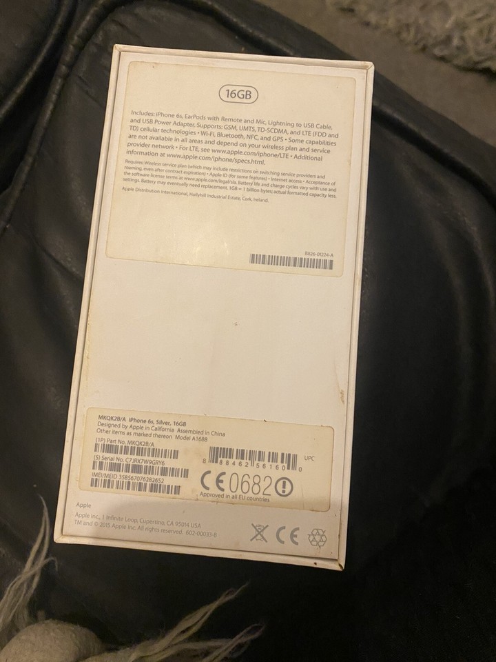 iphone 6s box 16gb eBay