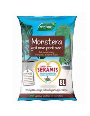 Westland Monstera Substrat Blumenerde mit Seramis angereichert 8L fr  Growbox | eBay