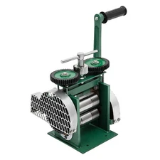 Manual Jewelry Press Machine Metal Sheet Rolling Flat Pressing Mill Device 85mm