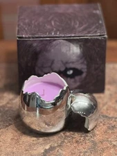 Wizarding Trunk Harry Potter Silver (mirrored) Occamy Egg Keepsake Jar Candle￼