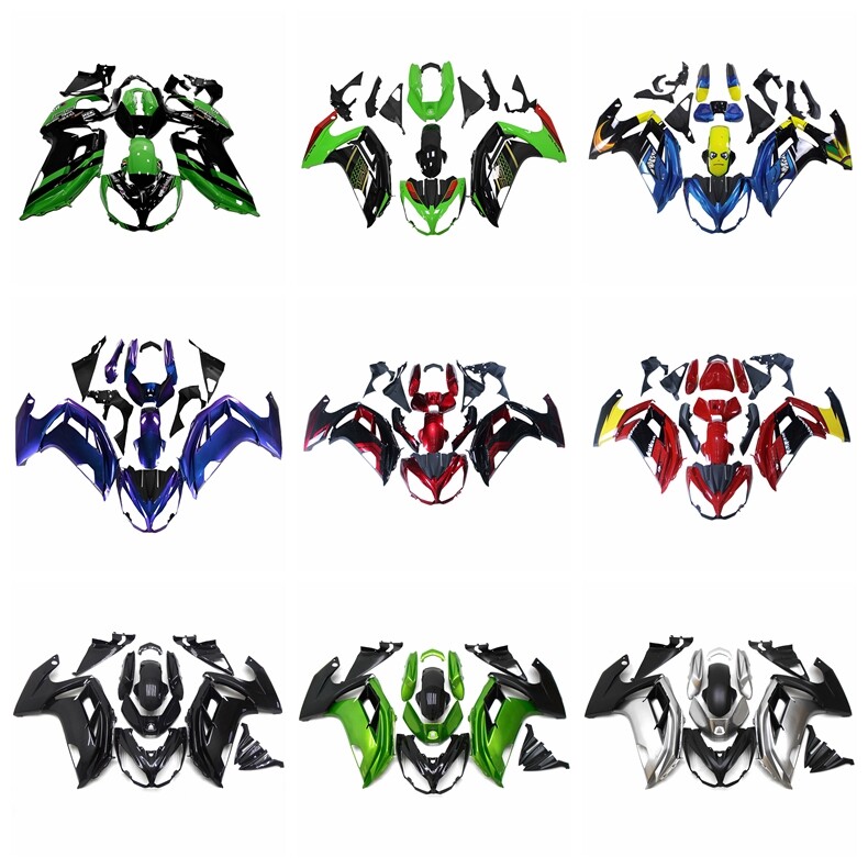 ABS Bodywork Set For Kawasaki ER-6F Ninja 650r 2012 2013-2016 Plastics Fairings