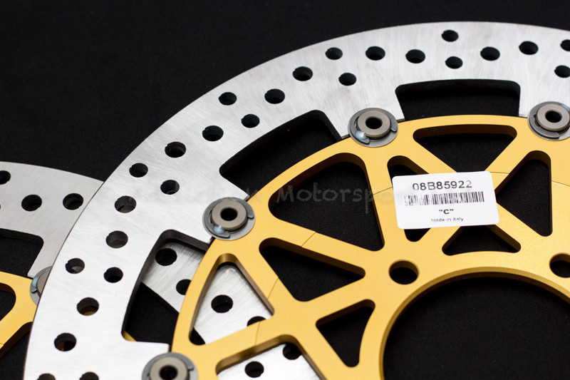 Pair of Brembo Supersport Front Brake Disc 330mm for Kawasaki