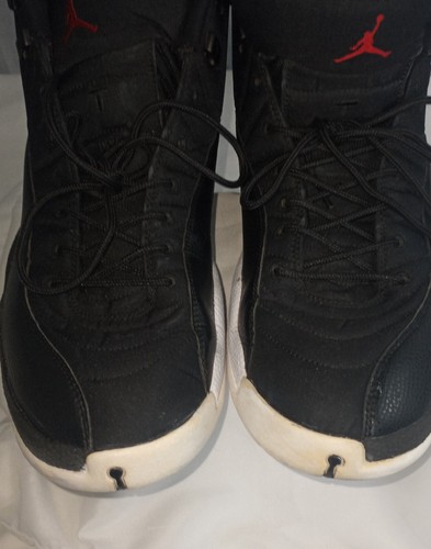 JORDAN AIR JORDAN 12 RETRO "NEOPRENE" JUMPMAN BLACK SNEAKERS 130690-004 SIZE 15 - Picture 10 of 18