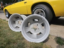 15 X 10 Original Sprint Real Rodders Wheels Halibrand Big Window Bumblebee Wheel
